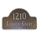 Lexington Arch Standard Address Plaque
