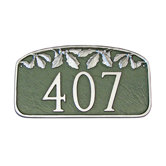 Oak Leaf Address Plaque