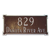 New Yorker Standard Address Plaque