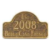 Historical Arch Plaque
