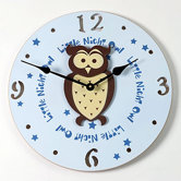 Owl Kid Clock