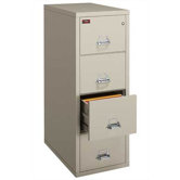 2-Hour Rated Four-Drawer Vertical Legal File