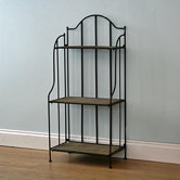 Reclaimed Wood 3 Shelf Baker's Rack