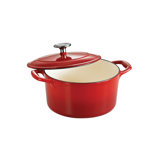 Tramontina Gourmet Enameled Cast Iron 6.5 Qt Covered Round Dutch Oven Gradated