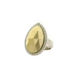 Pear Cut Halo Ring