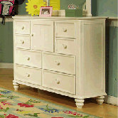 Summer Breeze Vertical Scroll Dresser