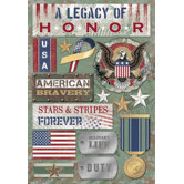 Cardstock Stickers Legacy of Honor