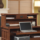 Mission Pasadena Office 13.25" H x 42" W Desk Hutch