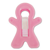 Clamp Man, Plastic, 3/Pack