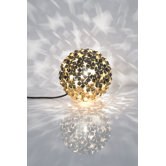 Orten'Zia Small One Light Floor Lamp in Gold Plated