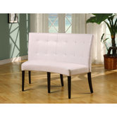 Bossa Leatherette Bench