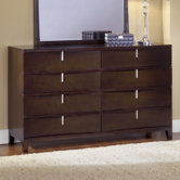 Legend Wood 8 Drawer Standard Dresser