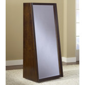 Legend Wood Bookcase Back Floor Mirror