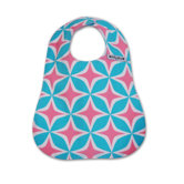 Bib in Foursquare Pink
