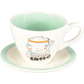 8.5 oz. Cappucino Cup and Saucer