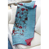 Velvet Bird Throw