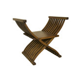 Curule Arm Chair