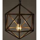 Diamond 1 Light Foyer Pendant