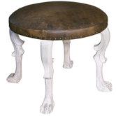 Claw Leg Round Stool