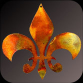 Fleur de Lis Ornament