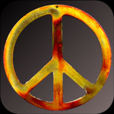 Peace Sign Ornament