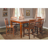 Avery 7 Piece Counter Height Dining Set