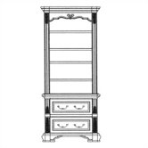 Michael Amini Bookcases