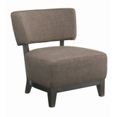 Alfie Fabric Slipper Chair