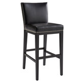 Vintage Bonded Leather Barstool