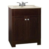 Renditions 24.75" Bathroom Vanity with Solid Surface Technology Top