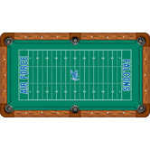 NCAA Football Field Recreational Billiard Table Felt