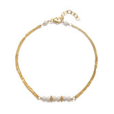 Timeless Beauty Crystal Pearl Selma Bracelet
