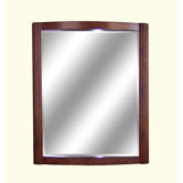 Doral Bathroom Vanity Mirror in Cognac