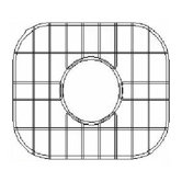 Sink Grid for Undermount Large Left Bowl Kitchen Sink