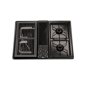30" Downdraft Ventilation System Gas Cooktop