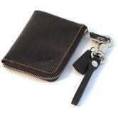 Monticello Small Zip Wallet in Brown
