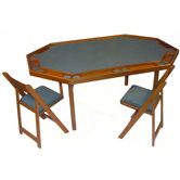 72" Deluxe Maple Folding Game Table