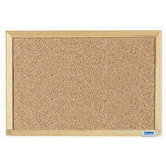 Economy Series Natural Pebble Grain Cork Bulletin Board