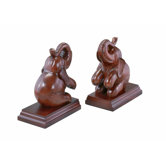 Elephant Bookends