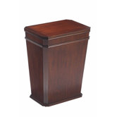 Mahogany Fluted Hamper