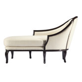 New Twist Fabric Chaise Lounge