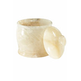 Onyx Cotton Ball Jar