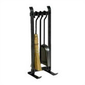 Country Home 3 Piece Steel Fireplace Tool Set