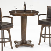 Ambassador Bar Height Table in Rich Cherry