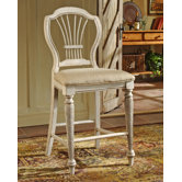 Wilshire White 23.25" Counter Stool (Set of 2)