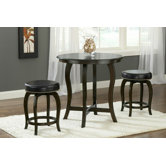 Wilmington 3 Piece Counter Height Pub Set