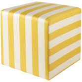 Kenya Cotton Cube Ottoman