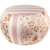 Taupe Cotton Ottoman
