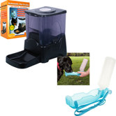 Automatic Pet Feeder and Portable Water Dish