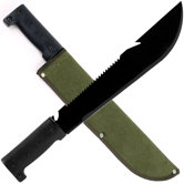 16.5" Hiking Machete with Pouch